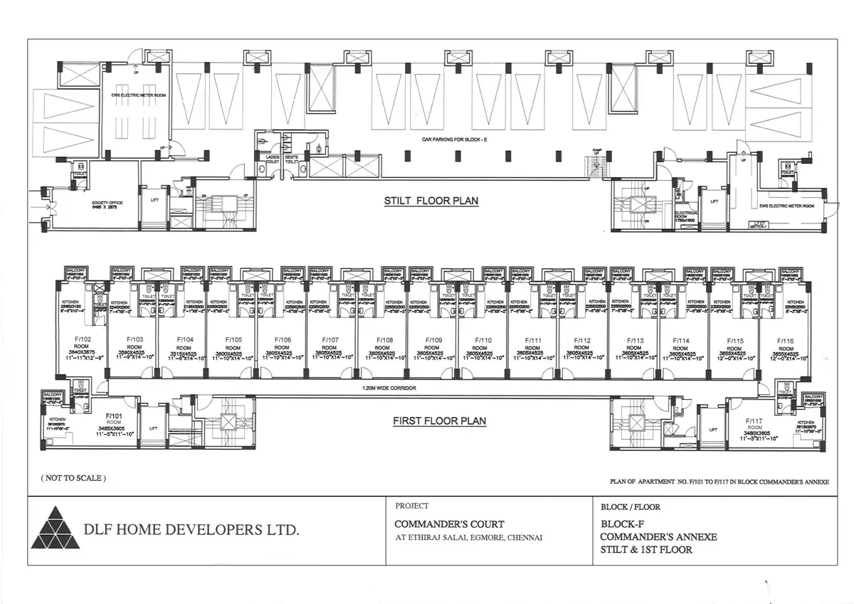 1Rk-Stilt-&-1st-Floor-Plan
