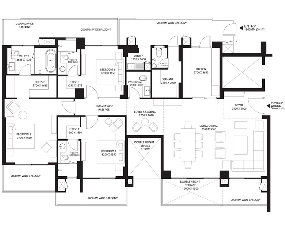 3-BHK-Type-A