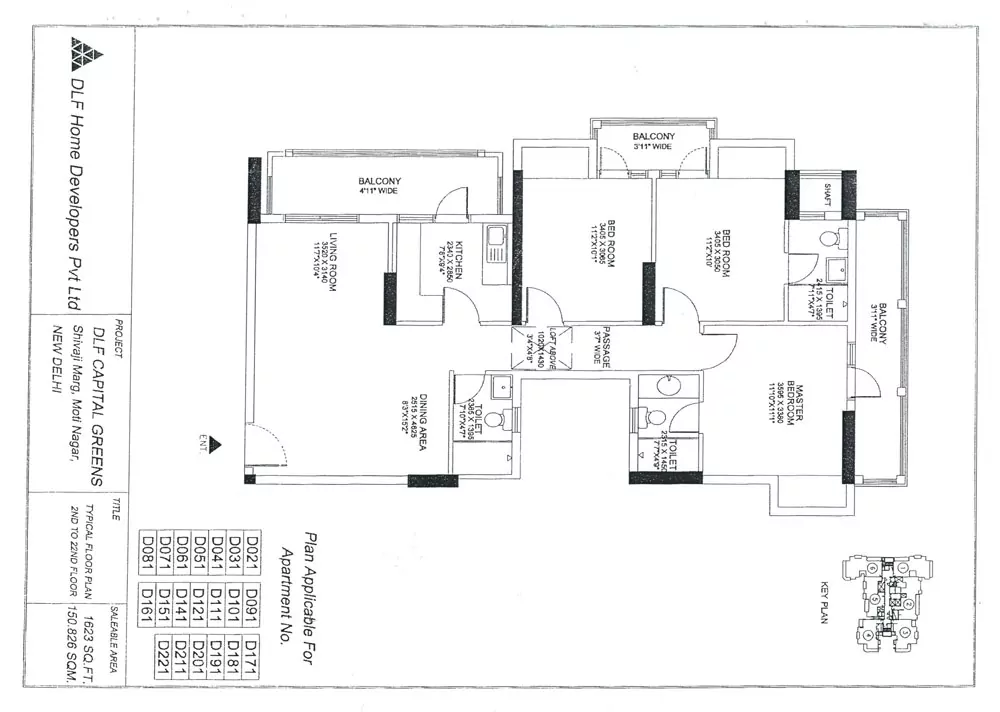 3bhk+3t-2nd-22nd-typical-floor-plan-D-block-1632-sqft