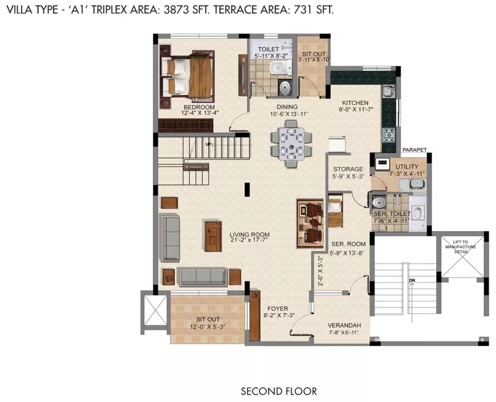 4-BHK-A1-3873-2nd-Valmark-CityVille