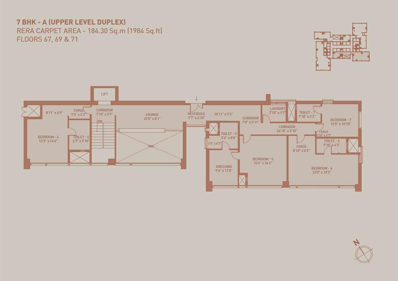 7-BHK-A-Duplex-Floorplan-Birla-Niyaara