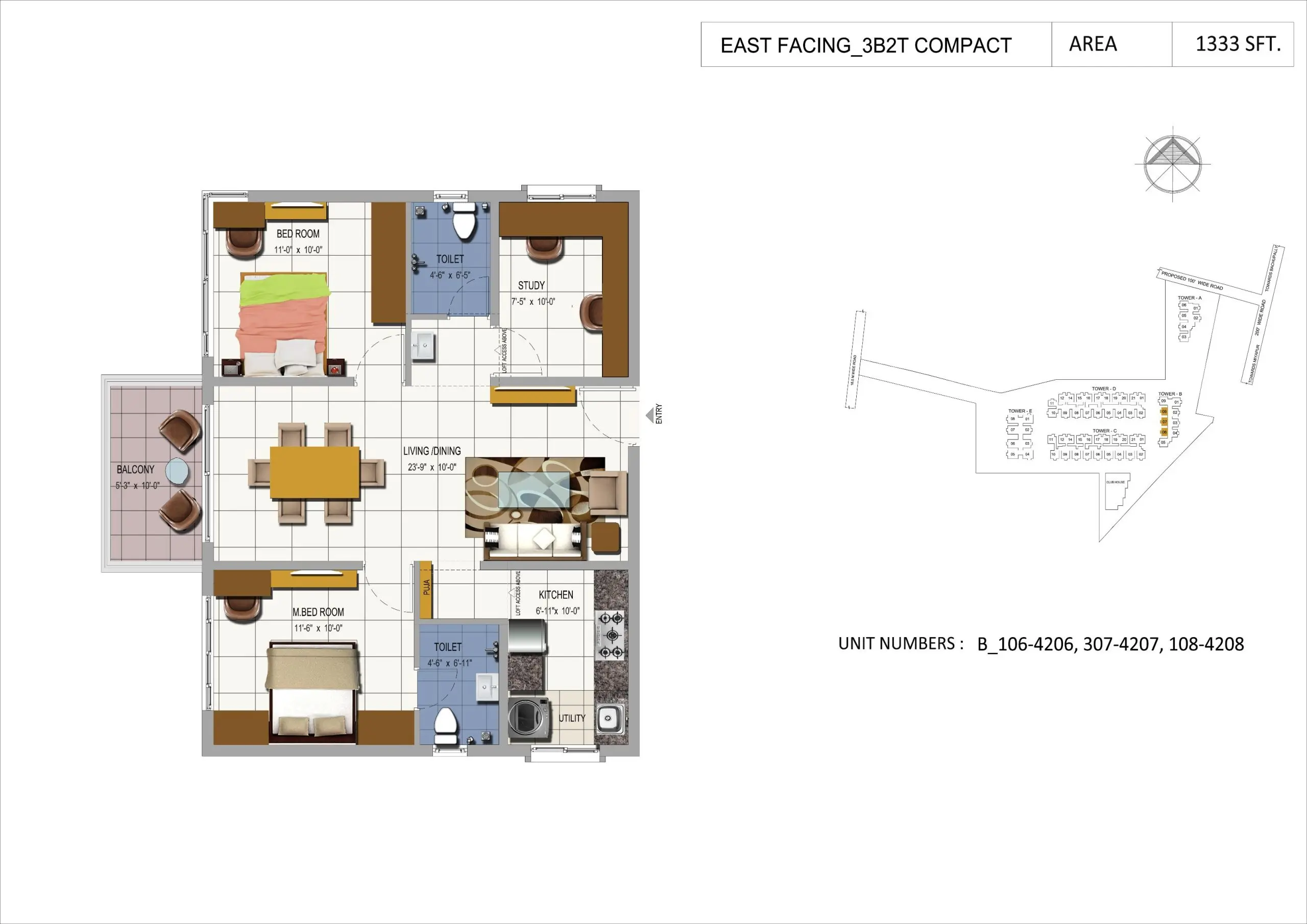 EAST-FACING-3BHK-COMPACT-PLAN-scaled