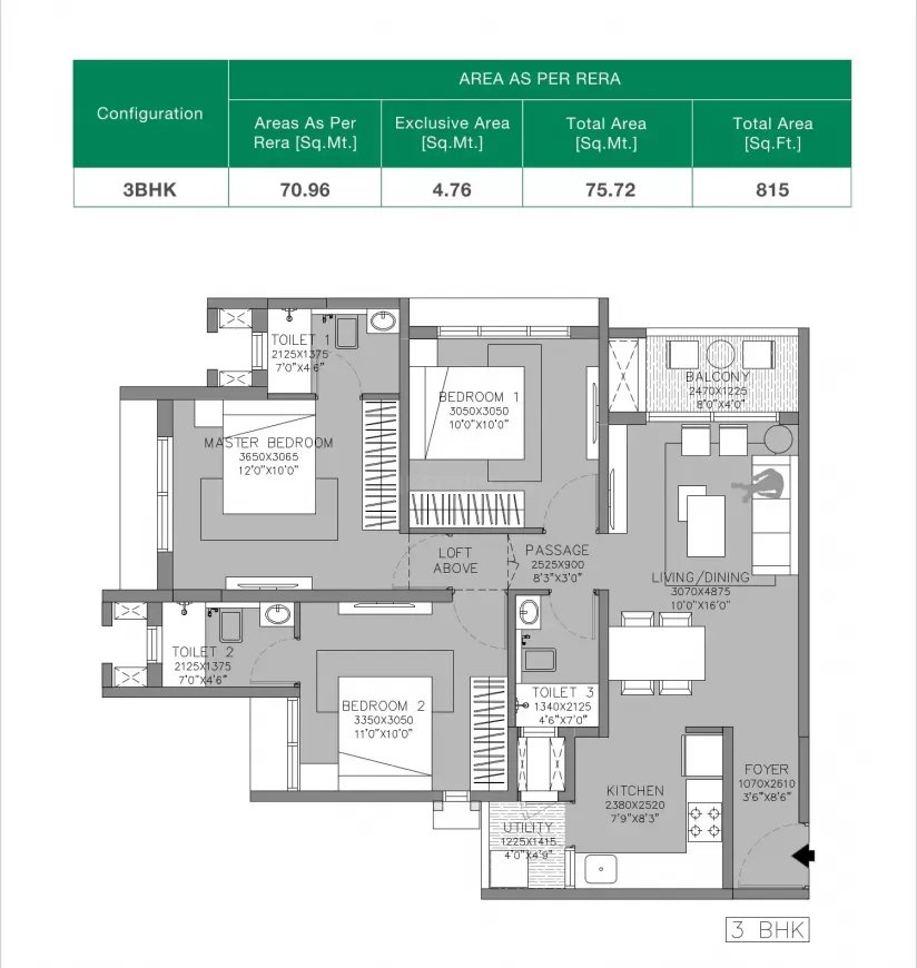 Godrej-Green-Vistas-Floor-Plan-815-Sqft