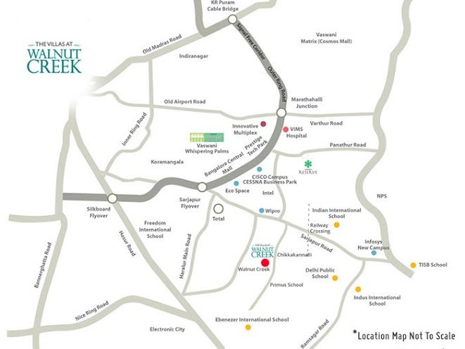 Vaswani-Walnut-Creek-Location-Map