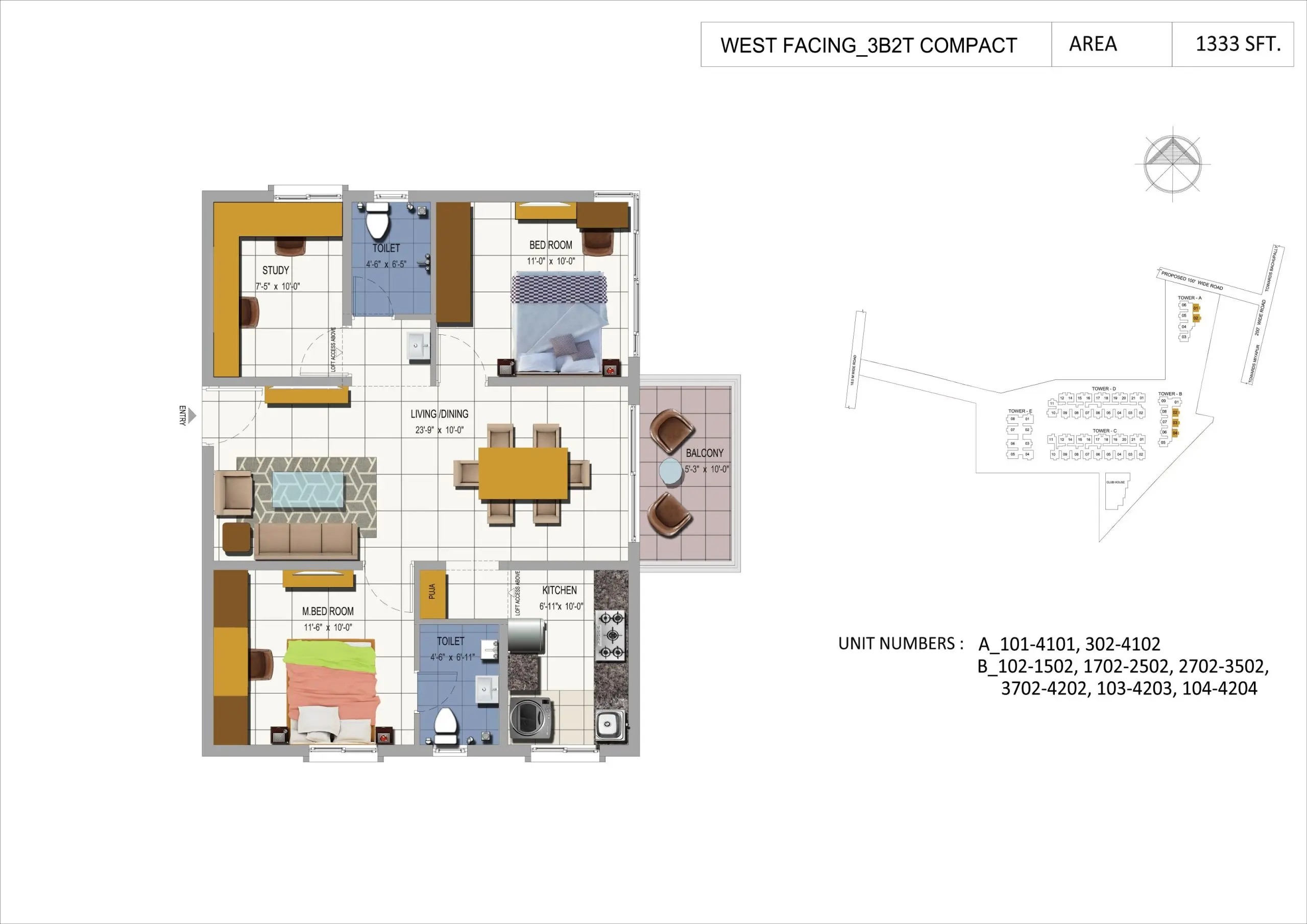 WEST-FACING-3BHK-COMPACT-PLAN-scaled
