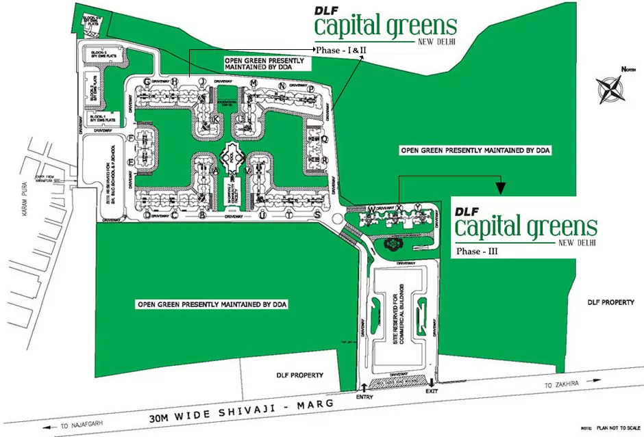 dlf-capital-greens-master-plan