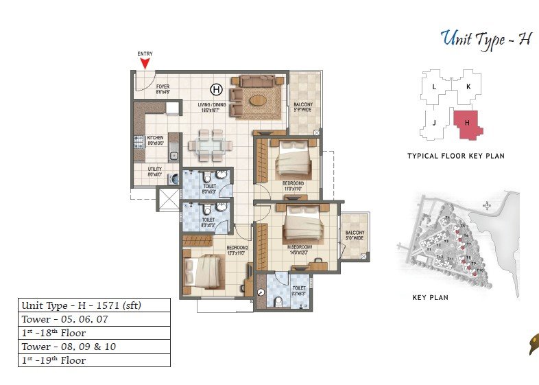 prestige-lake-ridge-typeh-3bhk-1571-sq-ft