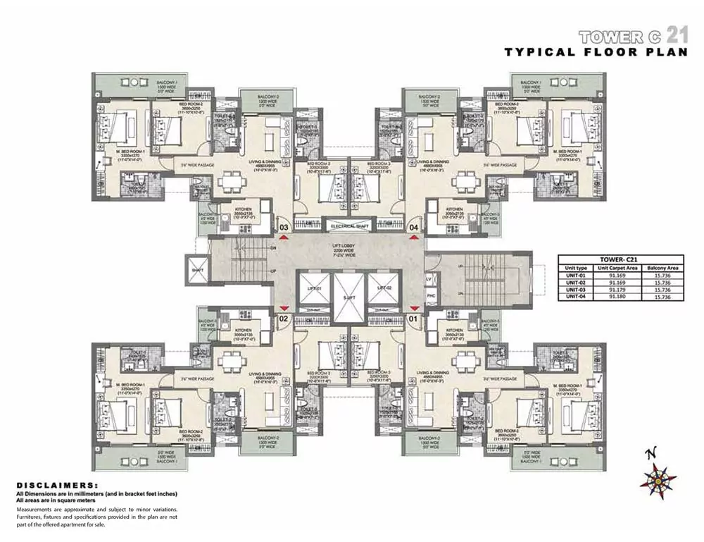 tower-c21-typical-floor-plan